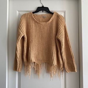 Cozy casual mustard sweater